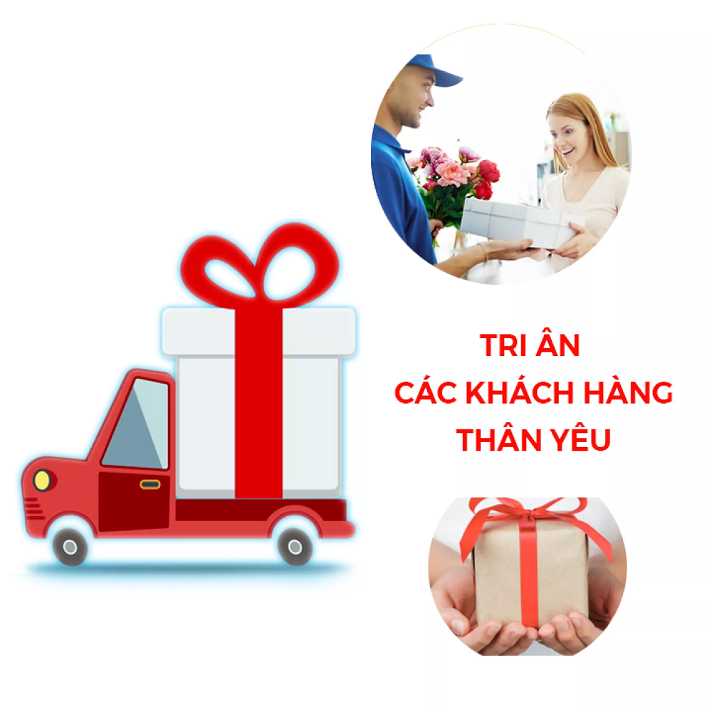 quà tặng trị giá 69k, tri ân khách hàng