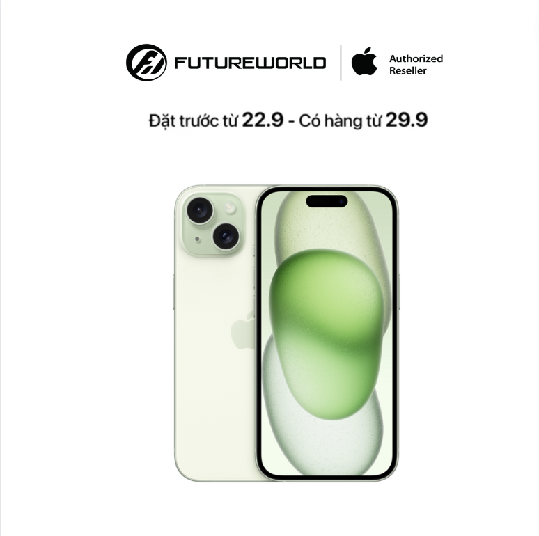 iPhone 15 128GB/256GB/512GB [Futureworld- APR]