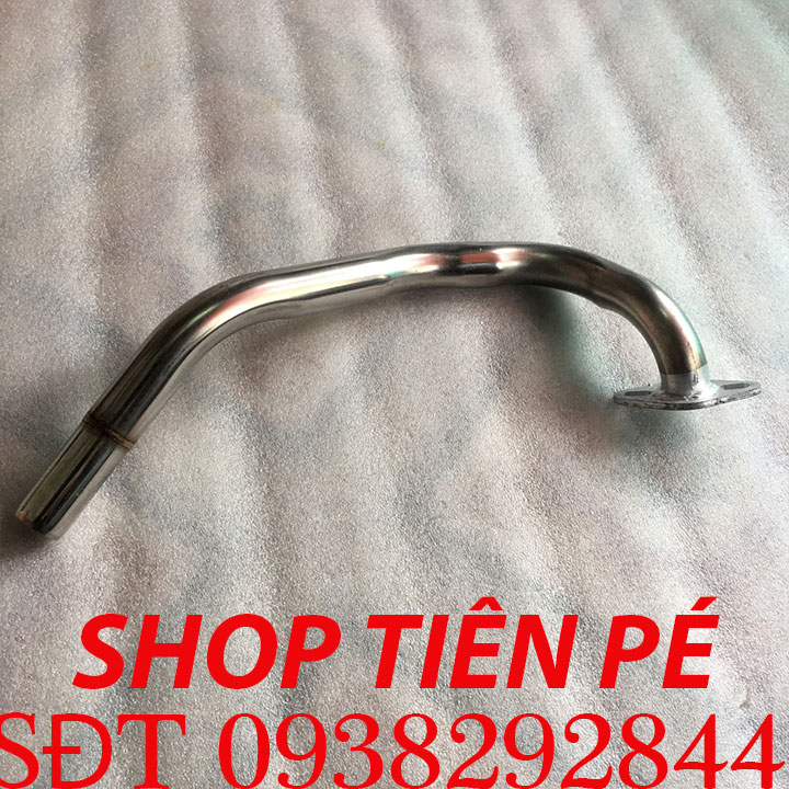 Cổ pô inox xe suzuki hayate hàng cao cấp