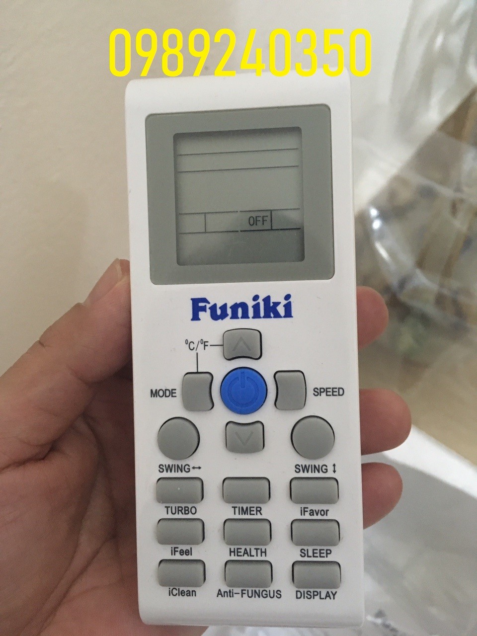 Remote điều khiển điều hòa máy lạnh Funiki