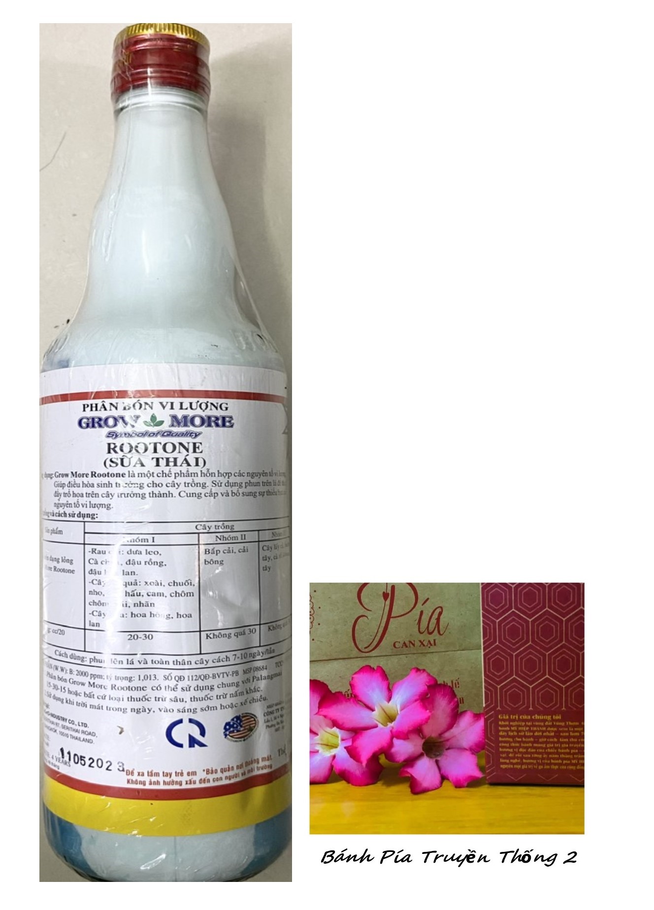 Phân Bón Kích Rễ RootOne (Sữa Thái GrowMore) - #501A# 725ml