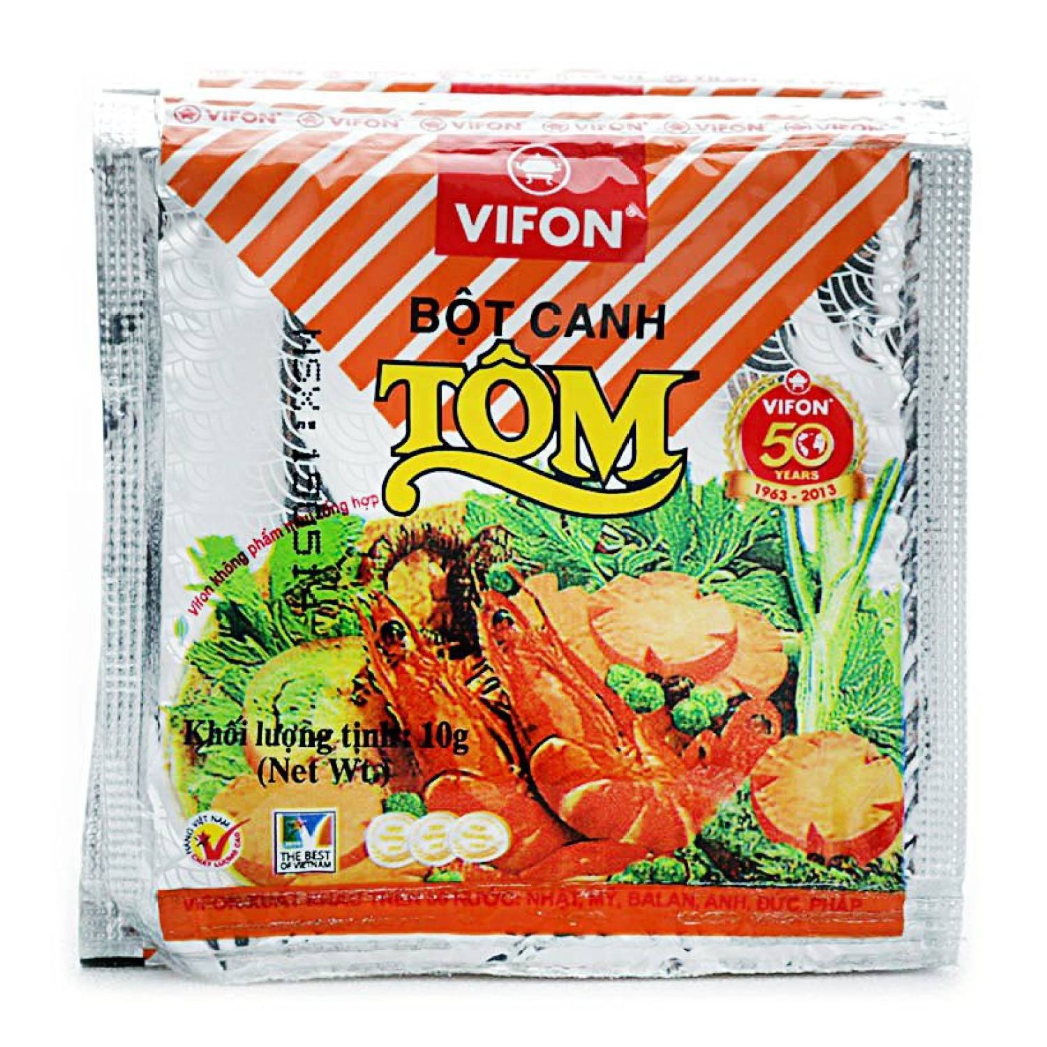 Dây 10 gói bột canh tôm vifon