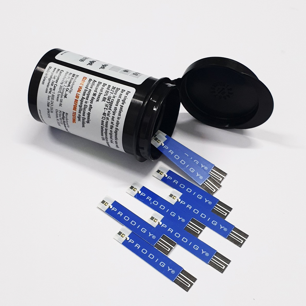 Que thử đường huyết Prodigy hộp 50 que