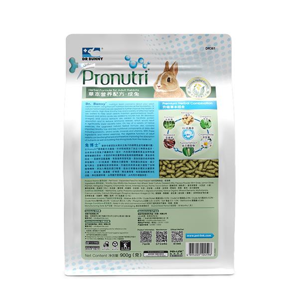 Thức Ăn Thảo Dược Pronutri DR bunny 35gr Cho Thỏ Lớn và thỏ con