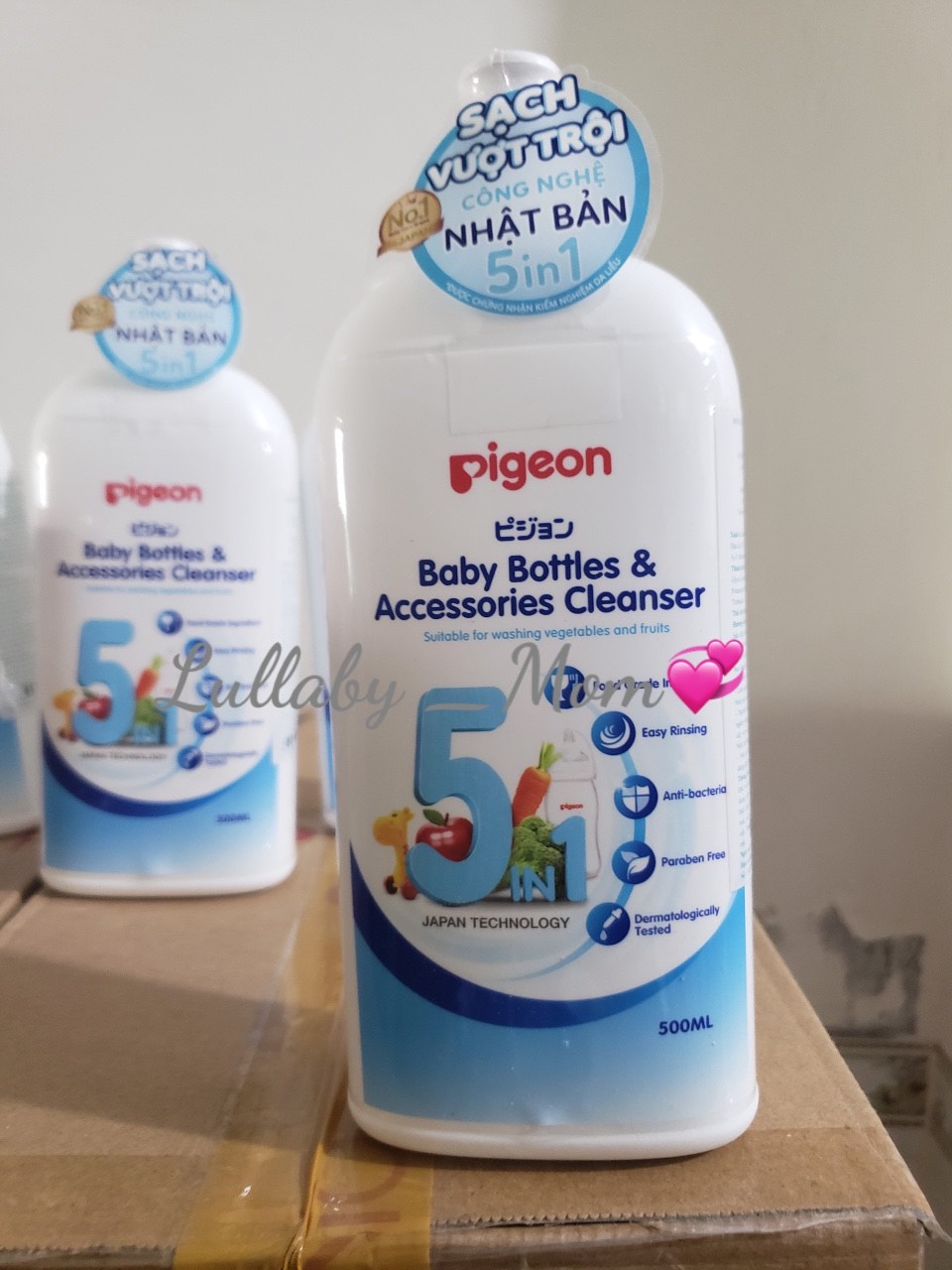 Dung Dịch Súc Rửa Bình Sữa ECO Pigeon 450ml/ 500ml
