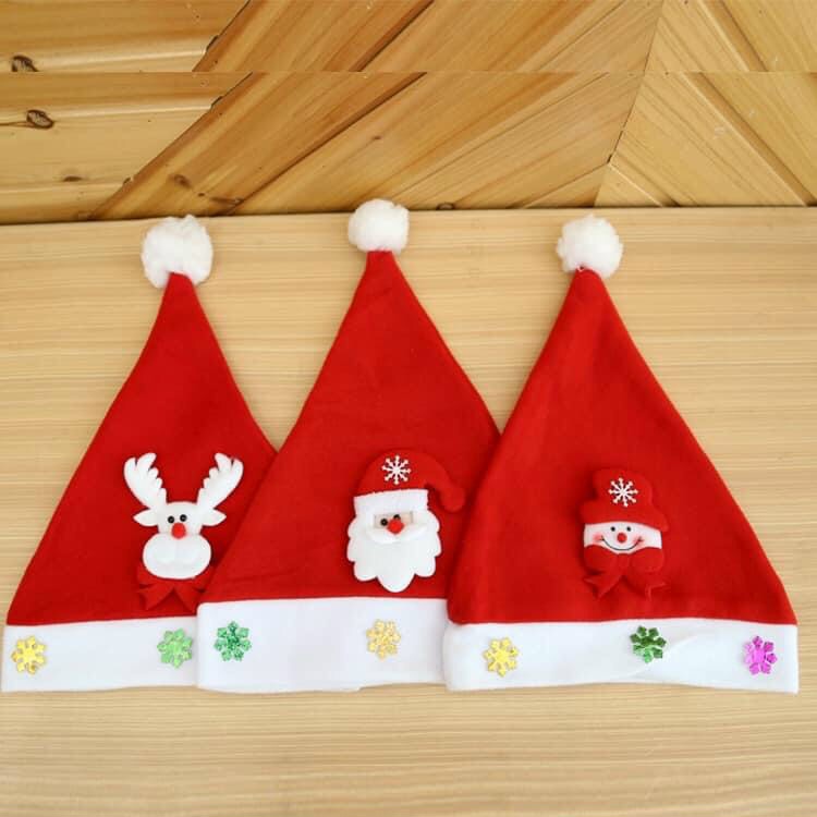 Mũ noel cho bé có đèn led