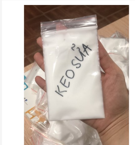 [HCM]Keo sữa dán phụ trợ decal (dán kèm với tường khó)