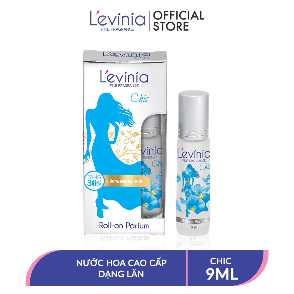 Combo 2 Nước Hoa Cao Cấp Dạng Lăn L'evinia Hương Chic 9ml