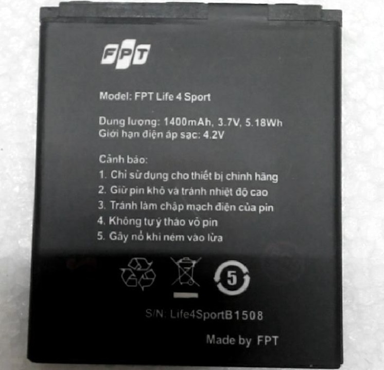 PIN FPT BUK 16 ZIN HÃNG