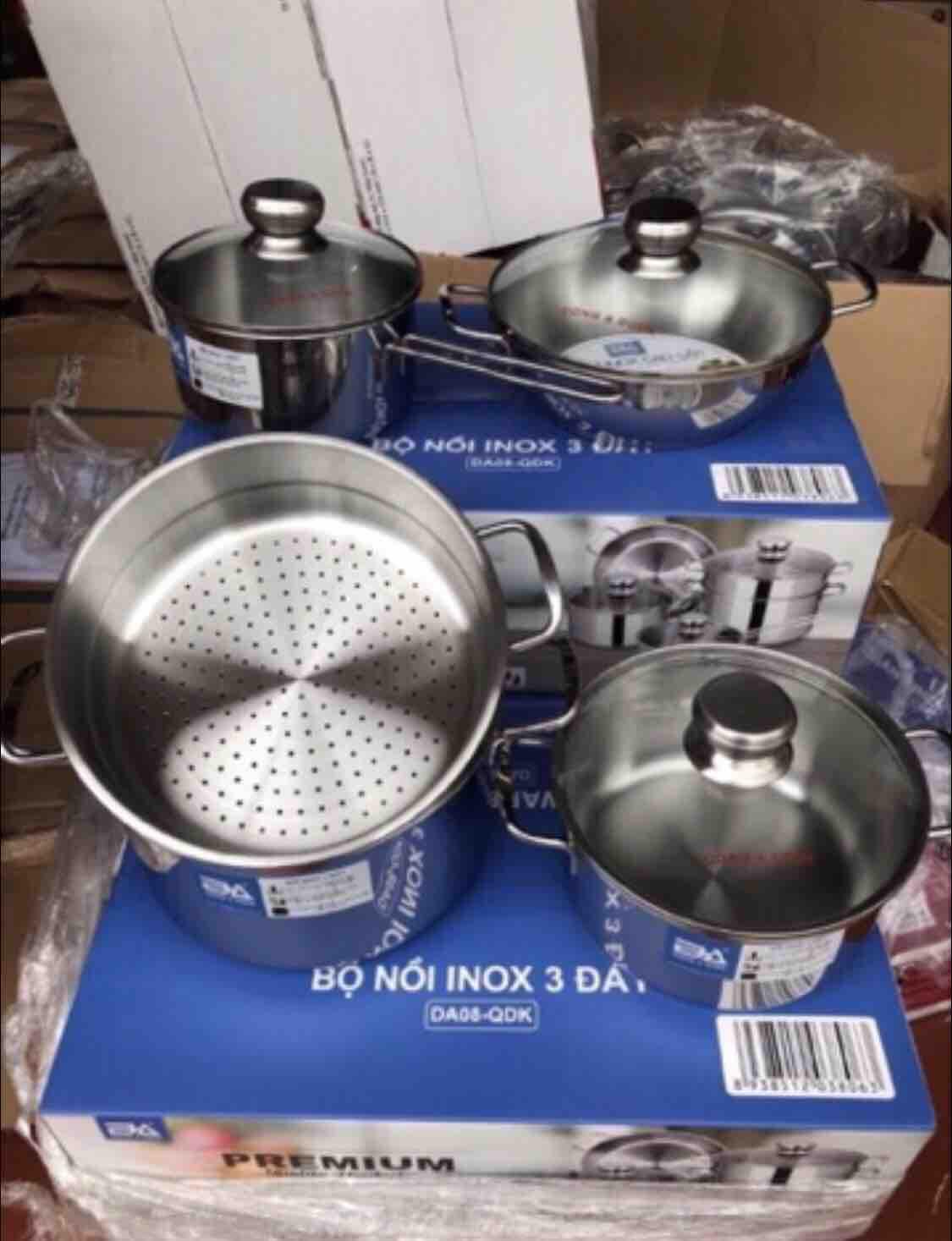 Nồi Inox Ba Đáy Dong A Cook