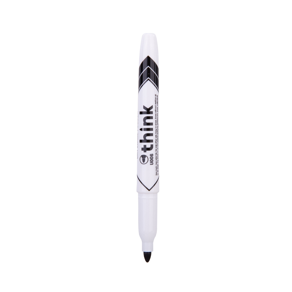 Bút lông bút dạ viết bảng trắng xóa được deli - 1 chiếc - mực xanh/đen/đỏ - ngòi to/ nhỏ tiện dụng an toàn không độc hại - eu00140/ eu00620