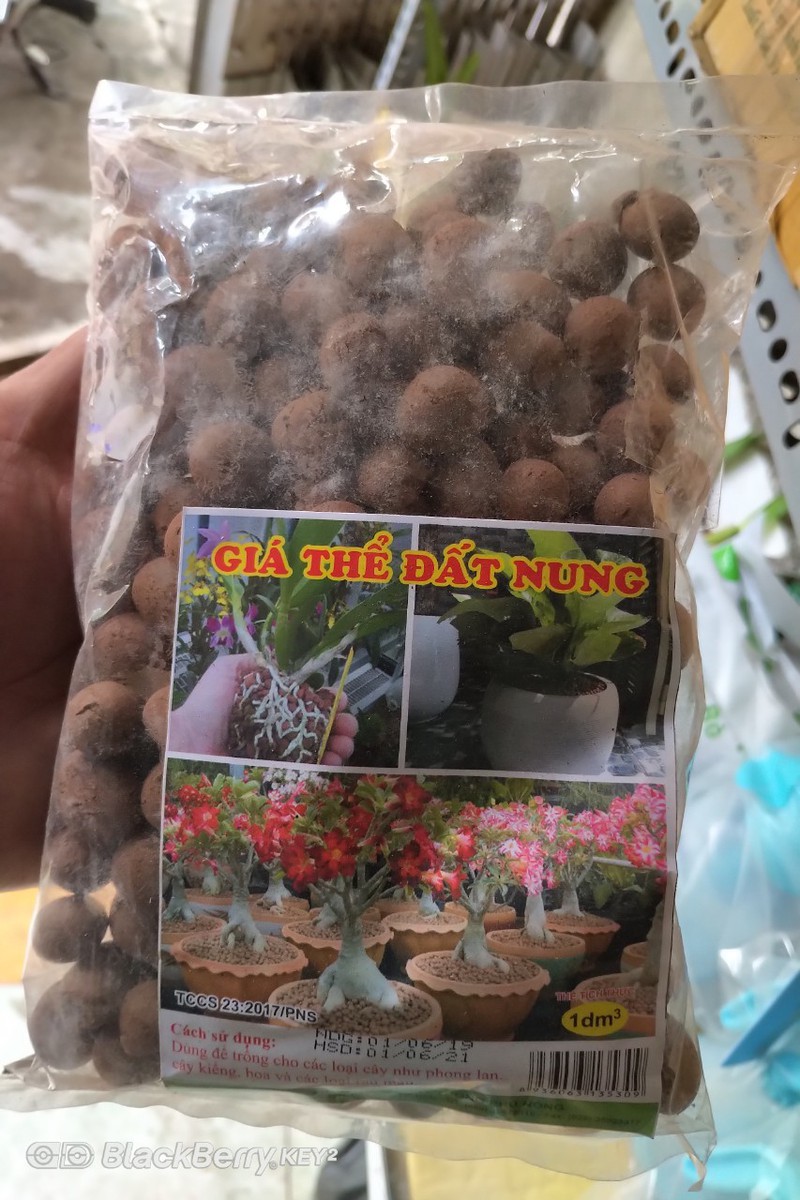 Giá thể trồng lan - Vỏ thông và đá bọt - 2DM3 Gói