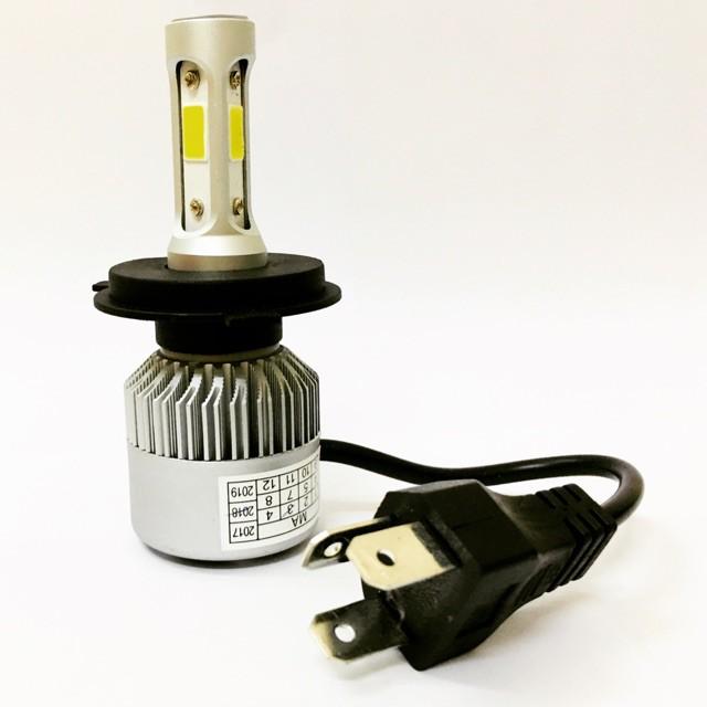 Đèn pha led C6 H4 3 tim mẫu mới 2019( GIÁ 1 BÓNG)
