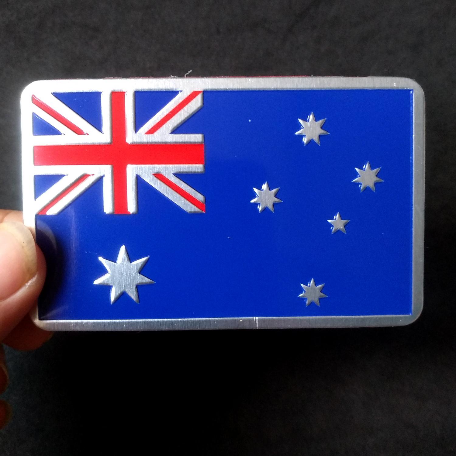 Miếng dán kim loại CỜ AUSTRALIA