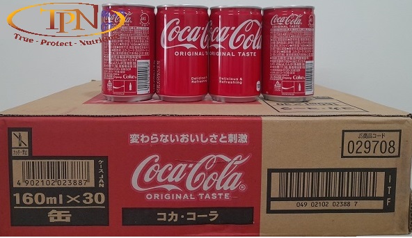 Coca mini Nhật 160ml thùng 30 lon