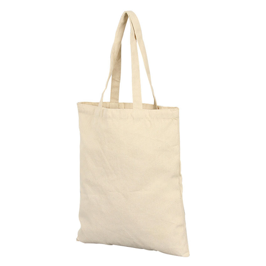 Túi vải canvas trơn không khóa miệng-TALI STORE