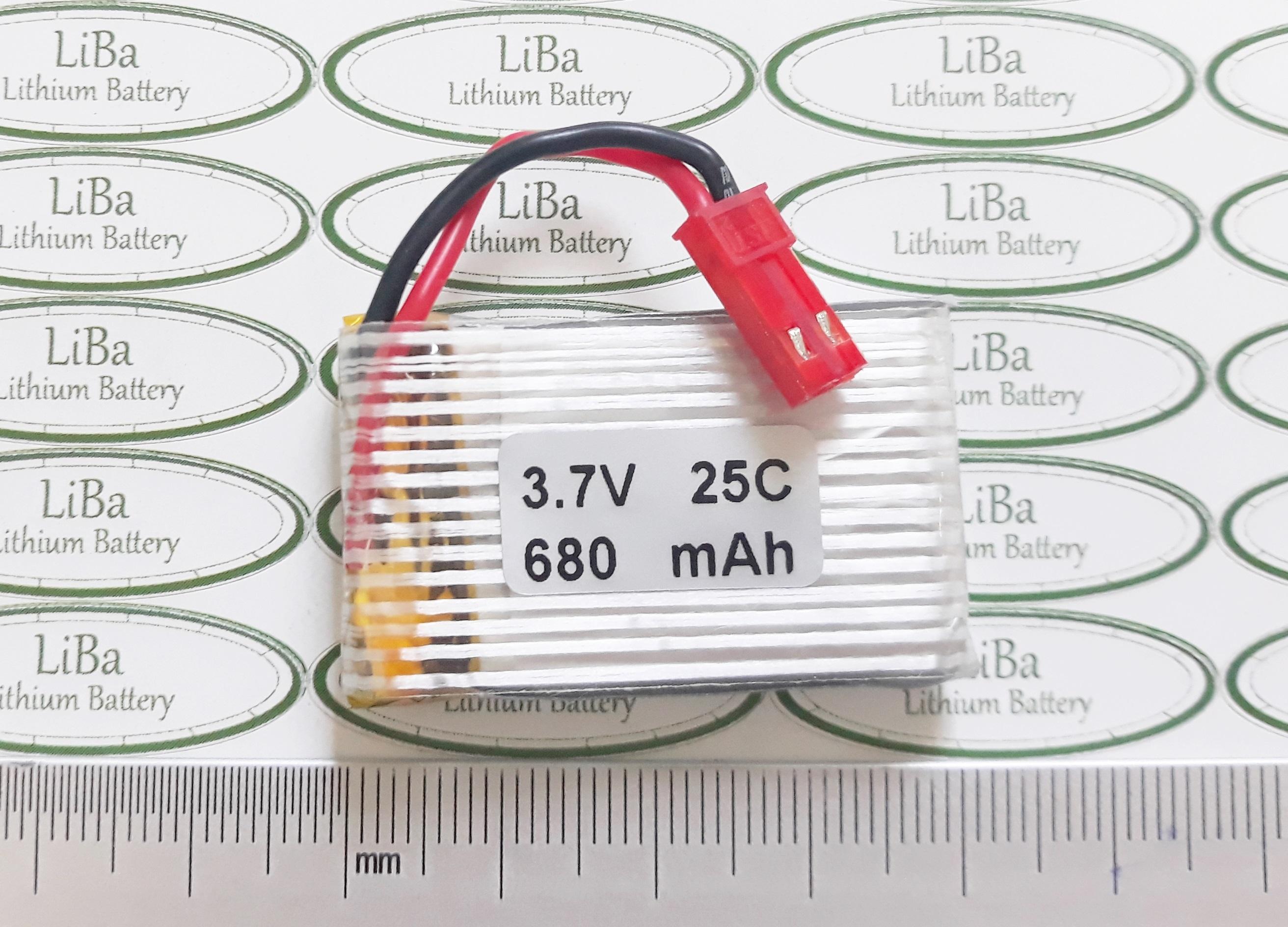 [HCM]Pin Flycam 3.7V 680mAh 25C 062540 _ LiBa