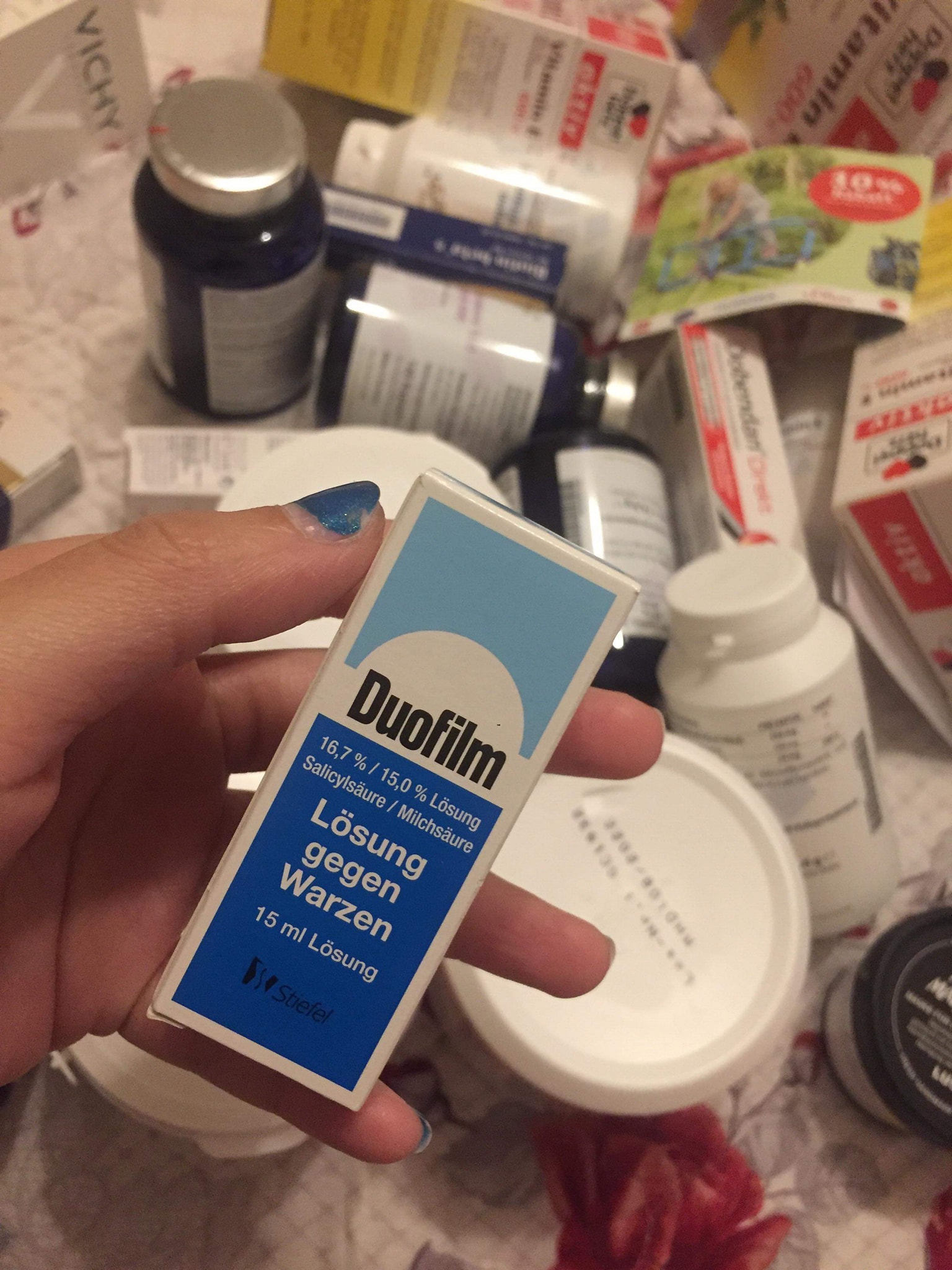 Duofilm hàng nội địa Đức - mụn cơm, mụn cóc, chai chân