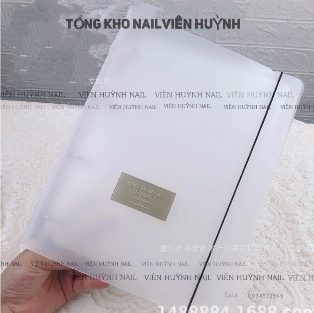 Sổ album đựng mẫu móng nail cao cấp
