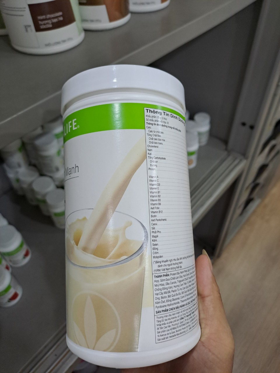 Dinh dưỡng lành mạnh hương Vani