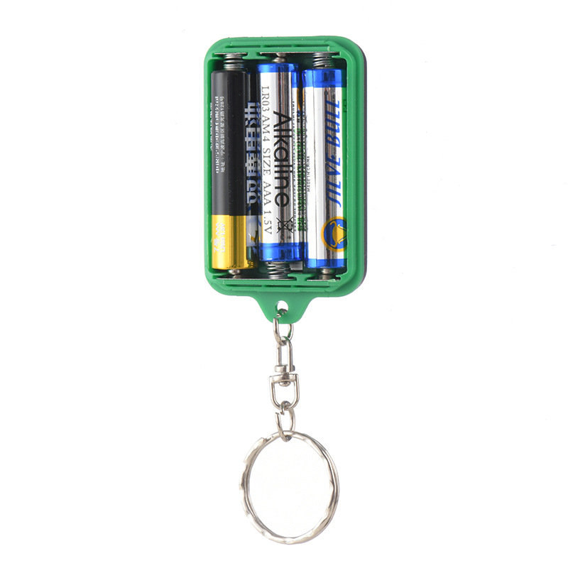 (tặng 3 pin ) Đèn pin kiêm móc khoá sử dung 3 pin 2a 3 chế độ sáng - đèn pin siêu sáng - đèn pin mini - den pin cam tay - đèn bão