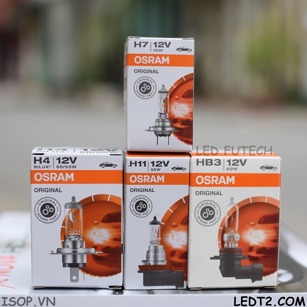 [LEDT2 ISOP] Đèn Halogen Osram tiêu chuẩn [Số lượng: 1 cái]