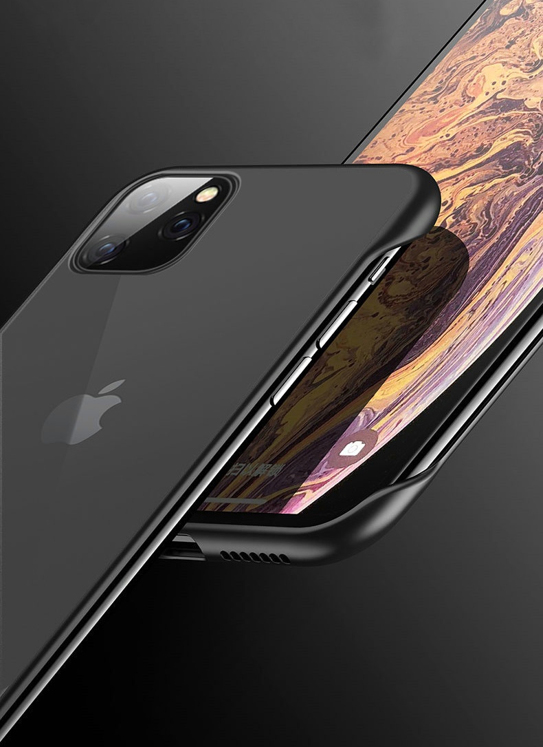 Ốp lưng Iphone 11 Pro Max nhám mờ siêu mỏng không bo viền ôm khít máy