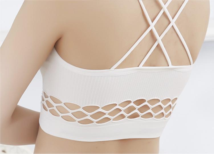 Áo bra có mút ngực đan dây Quảng Châu