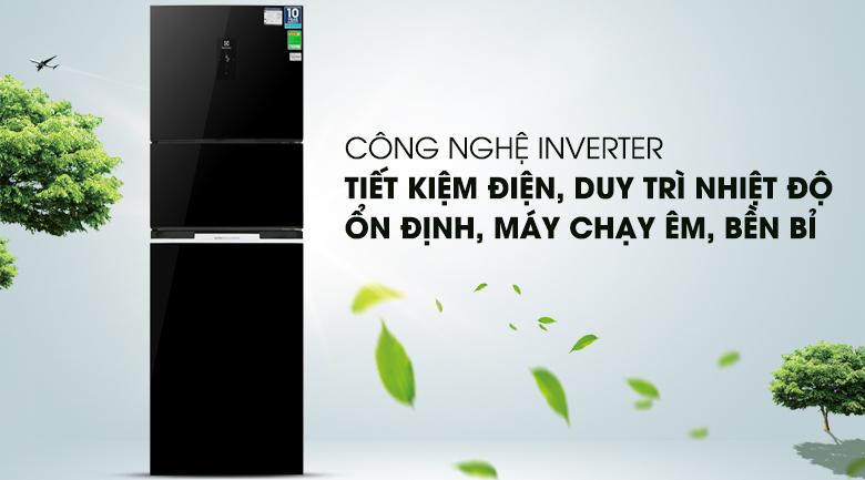 [TRẢ GÓP 0%] Tủ lạnh inverter Electrolux EME3700H-H 337 Lít (Giá áp dụng giao tại HN, HCM& các tỉnh liên hệ shop)