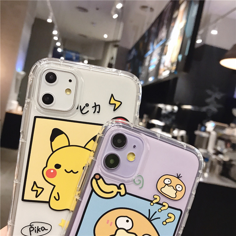 Ốp Lưng Silicon Chống Sốc Pokemon