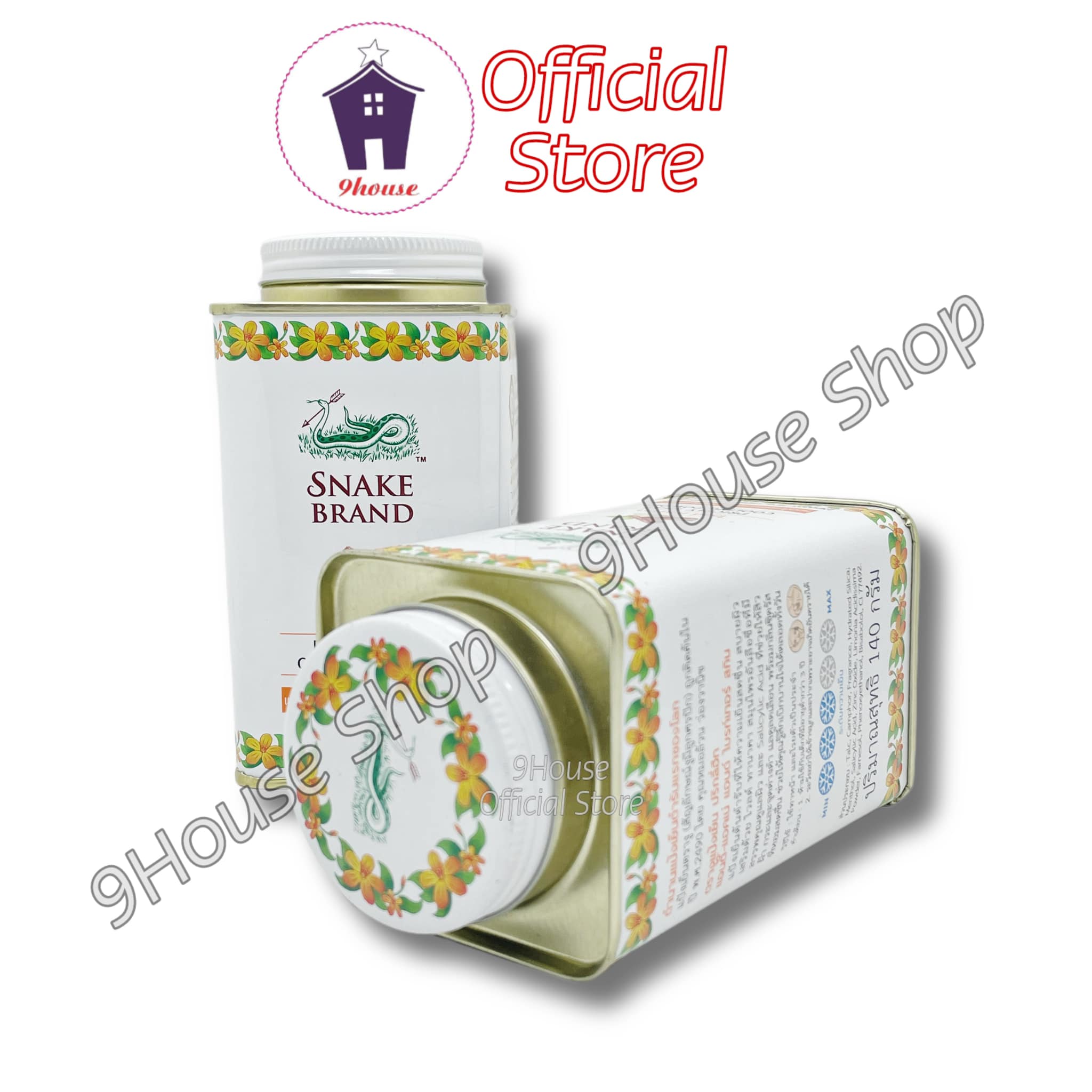 (Nhỏ-140gram) 01 Chai Phấn Lạnh Snake Brand Thailand