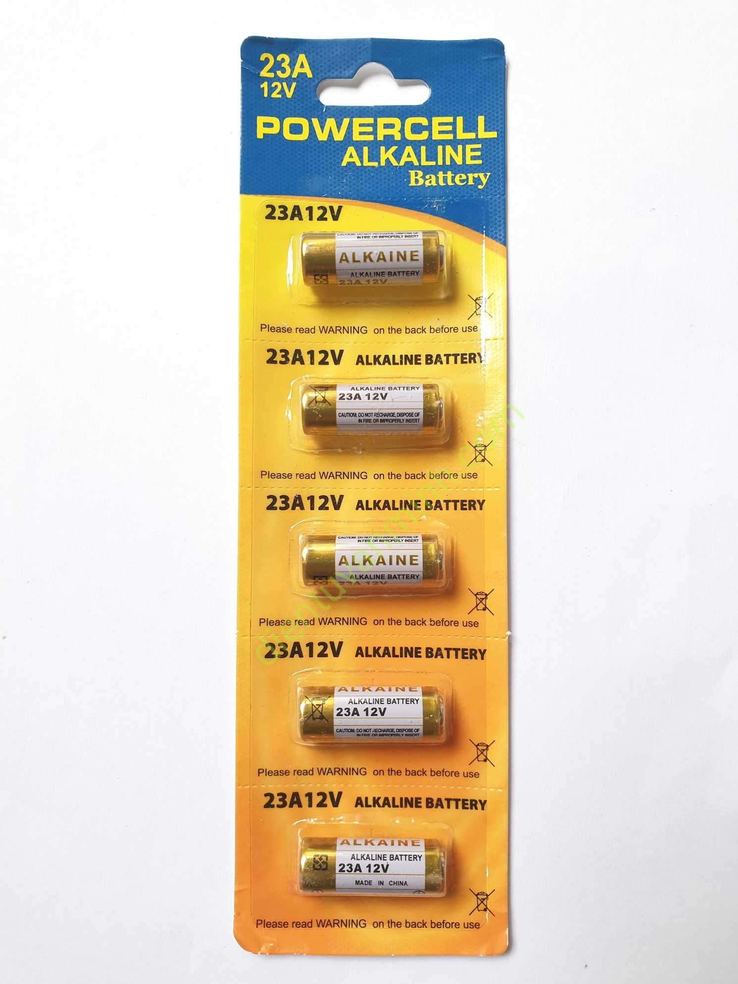 1 Pin Alkaline 12v 23A