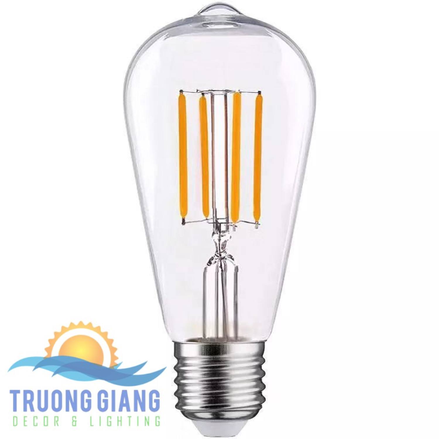 BÓNG LED EDISON ST64 - 4W - ĐUI E27 - ÁNH SÁNG [ 2700K - 6500K ]