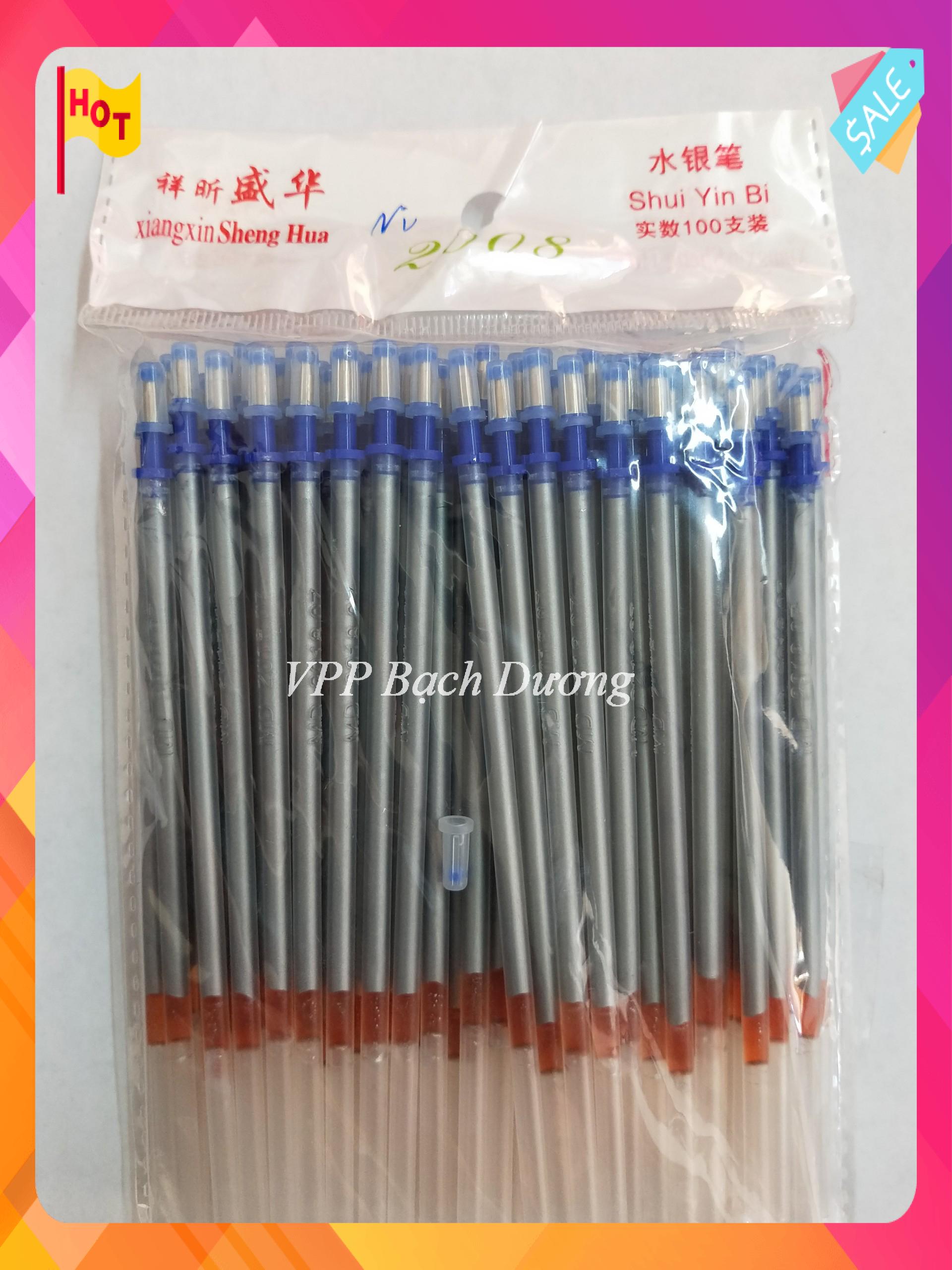 Ruột viết bạc 100 cây - bịch