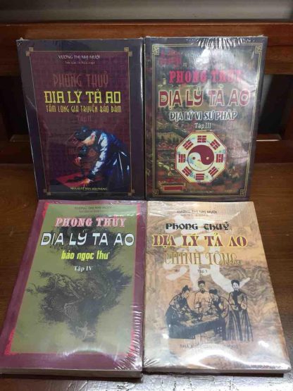 Sách COMBO PHONG THỦY ĐỊA LÝ TẢ AO (TRỌN BỘ 4 CUỐN)