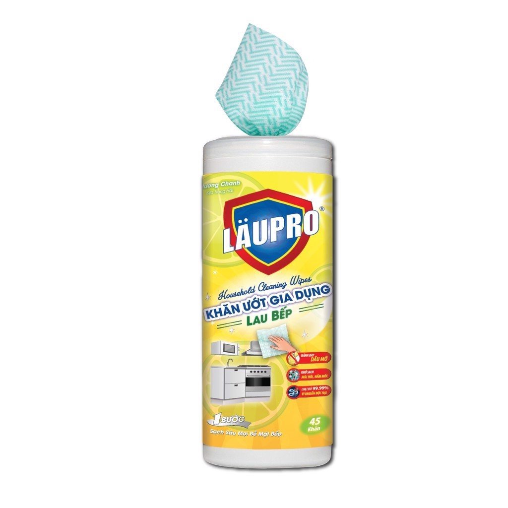 Khăn ướt Gia Dụng Laupro - Lau bếp