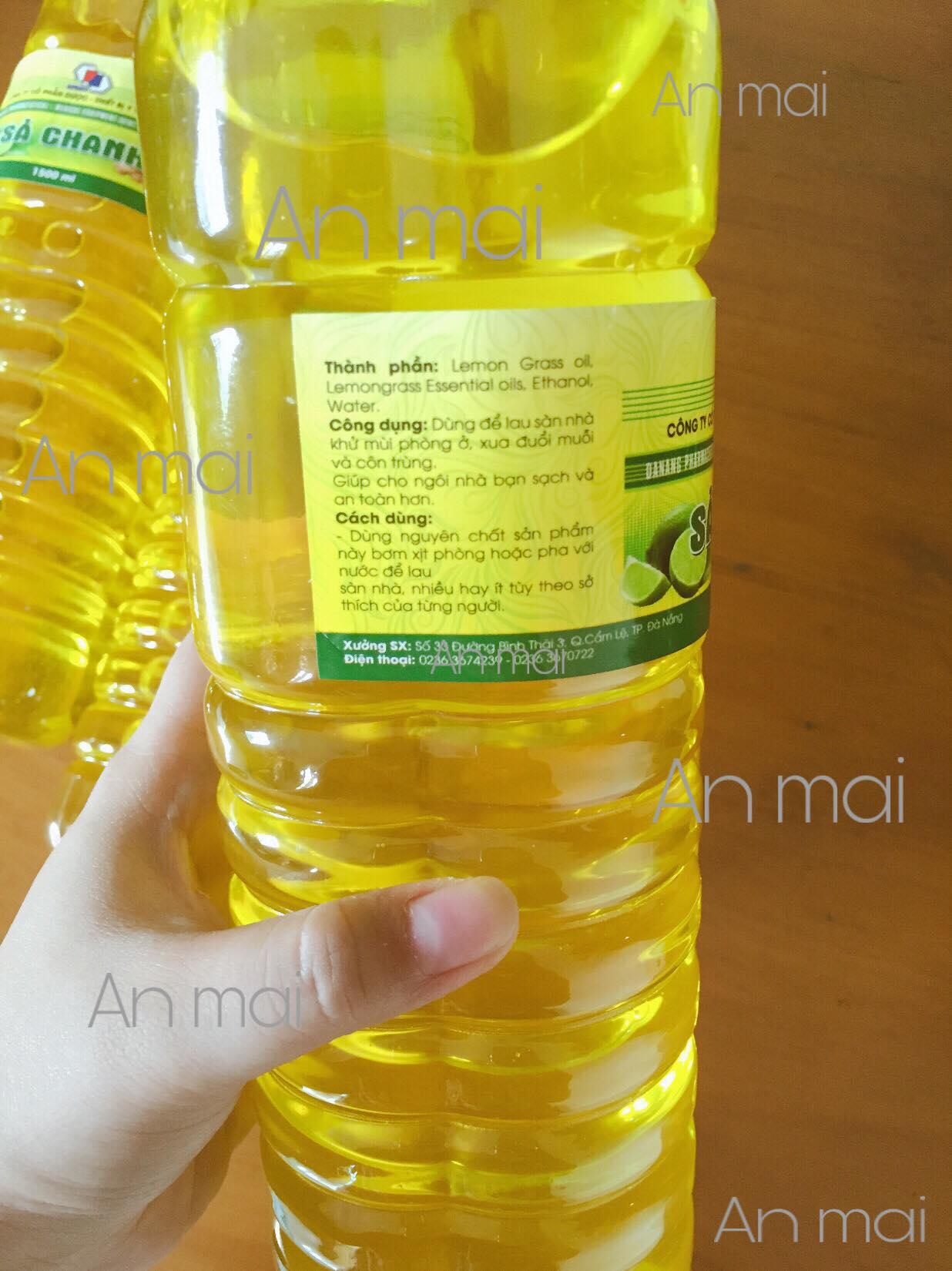Combo 2 chai nước lau sàn sả chanh