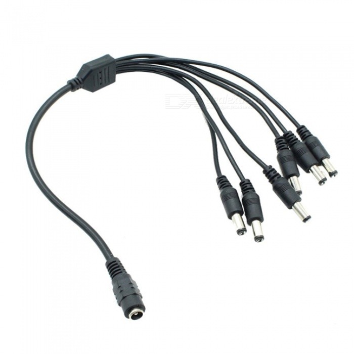 Bộ jack chia nguồn camera 1 ra 8 splitter