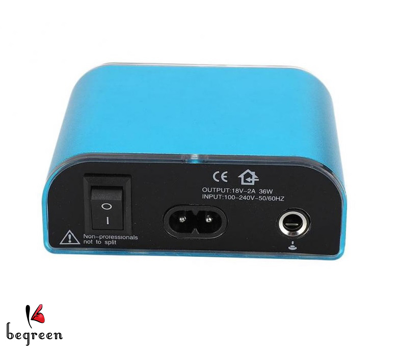 Nguồn máy xăm tattoo LCD-có chế độ rảnh chân
