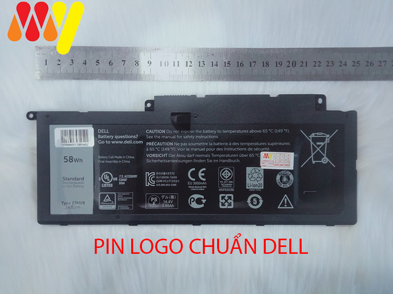 Bảng giá Pin laptop Dell Inspiron 15 7537 17 7737 F7HVR 062VNH G4YJM Phong Vũ