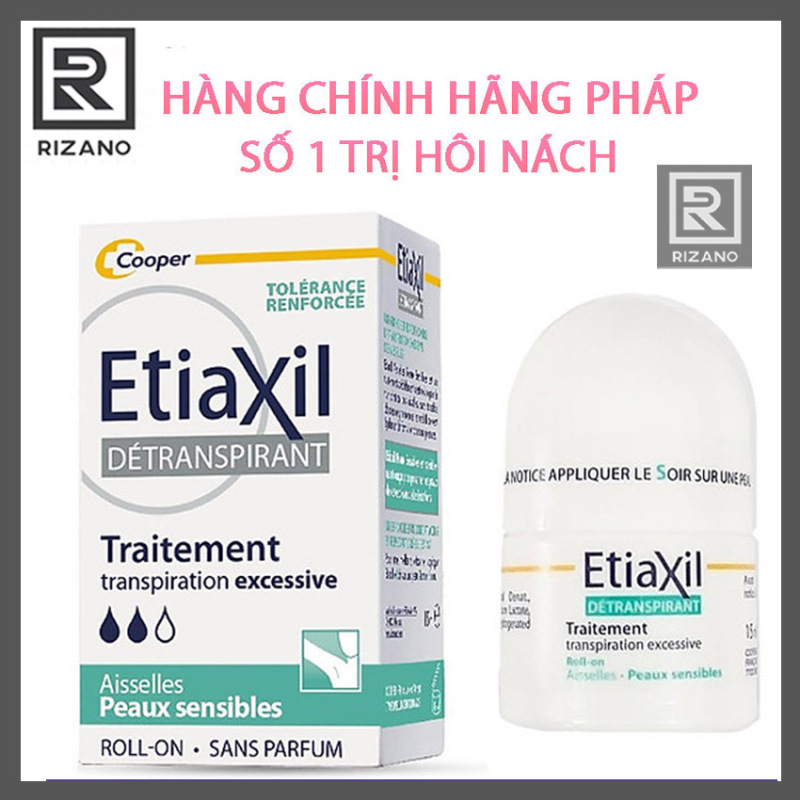 [CHÍNH HÃNG] Lăn Khử Mùi Etiaxil, Hết Hôi Nách, Mồ Hôi Nách, Ngừa Hôi Nách - RIZANO cao cấp