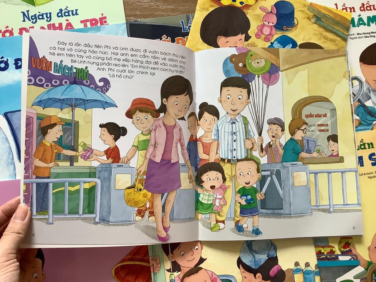 Sách - Lần Đầu Tớ Đi (10 Cuốn)