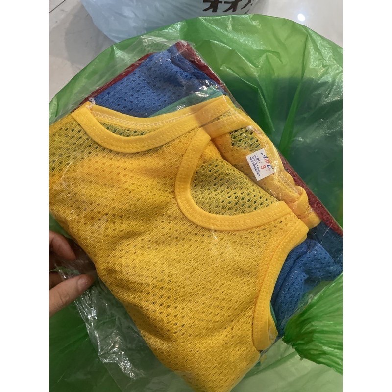 Combo 5 Áo Lưới 3 Lỗ Cho Bé