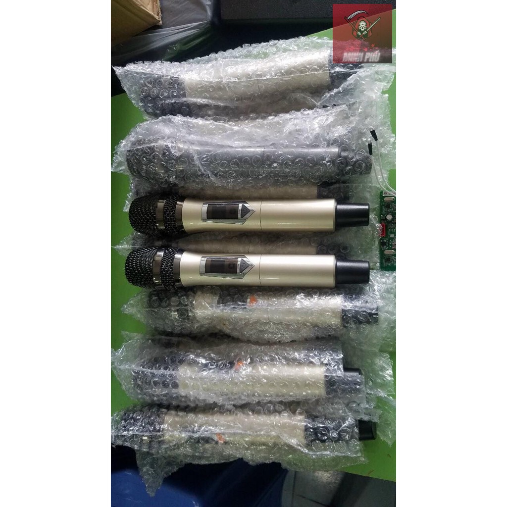 MICRO LOA KÉO UHF SET TẦN SỐ , CHỈNH VOLUME CHỐNG HÚ