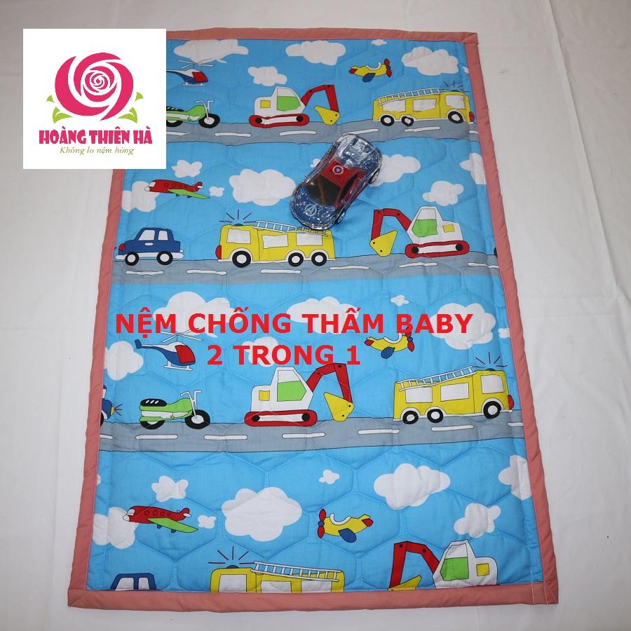 [HCM]Nệm ngủ cho bé nệm chống thấm cho bé bỏ bỉm