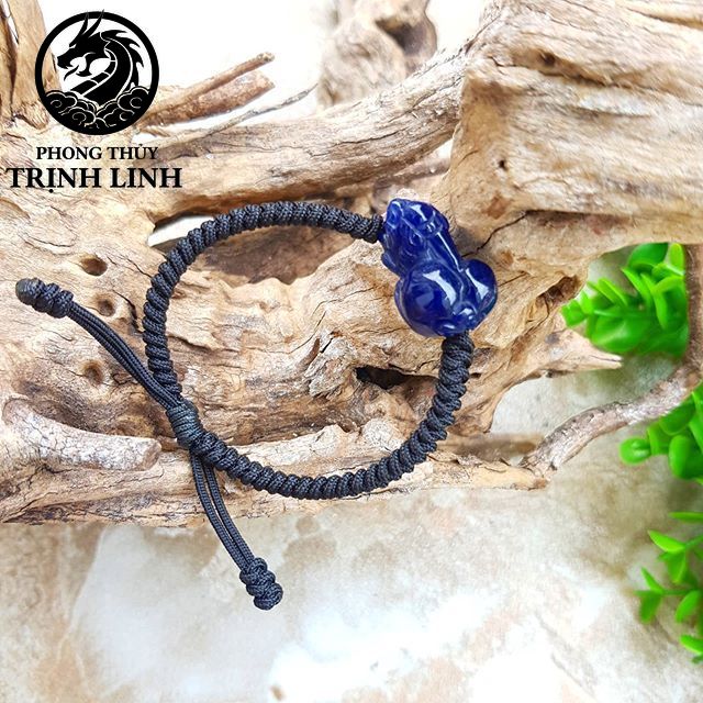 Vòng tay tỳ hưu sodalite xanh dương đậm
