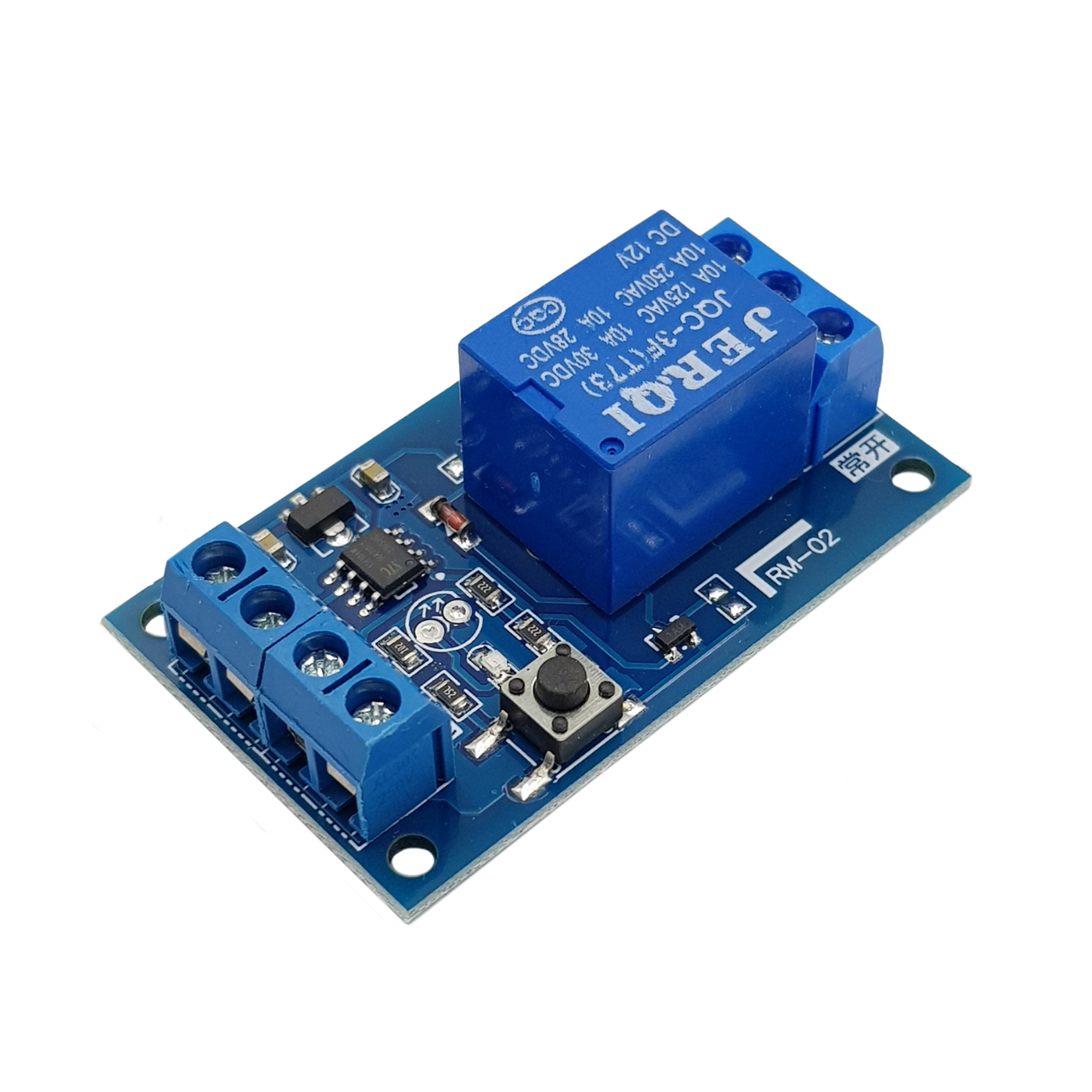 Module kích hoạt relay bằng nút nhấn