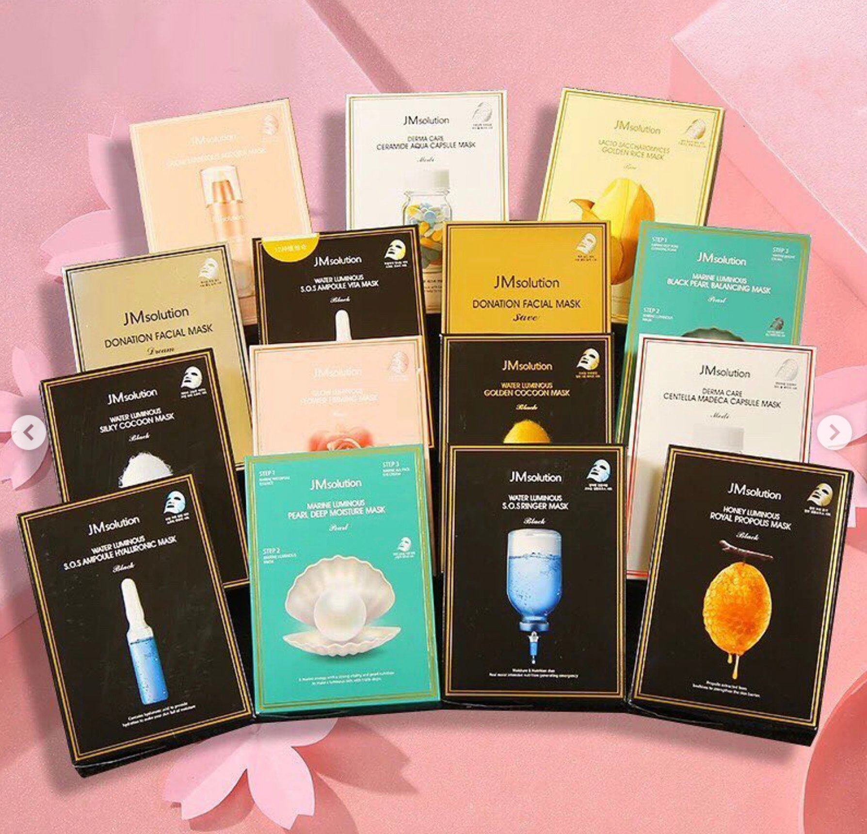 Mặt Nạ Giấy Chăm Sóc Da Toàn Diện Jmsolution Mask _ Jm Solution Chính Hãng