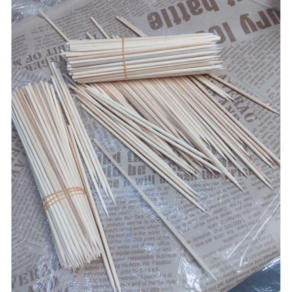 Giảm giá 100g que xiên làm cành hoa sáp ,hoa lụa ,hoa giấy, xiên thịt