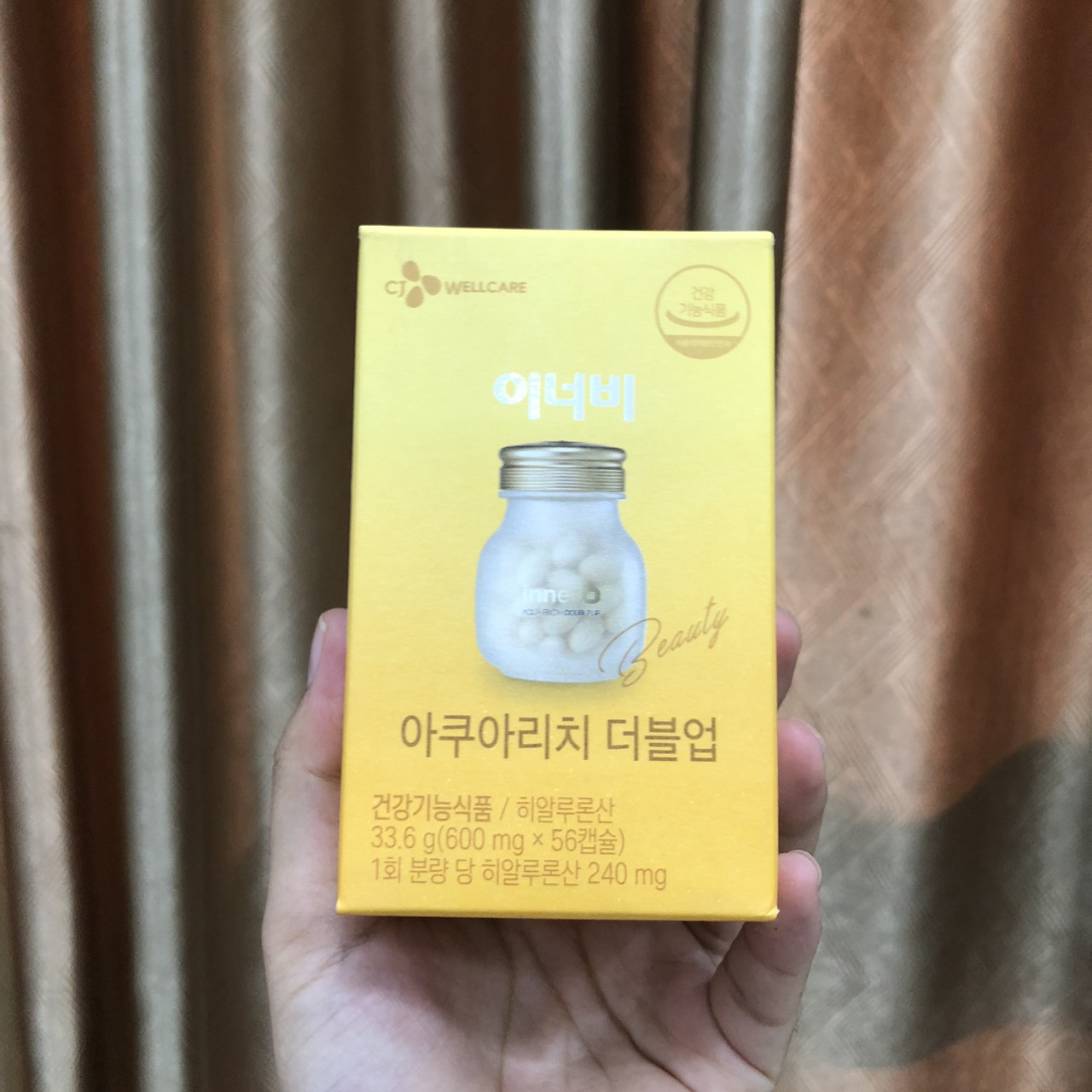 Viên uống cấp nước collagen innerb aqua rich 600mg * 70 viên